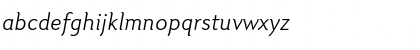 Download Otari Light Italic Font Lowercase Preview
