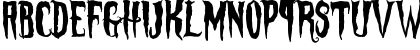 Download Phantom Fingers Regular Font Lowercase Preview