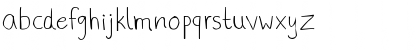 Download phitradesign Handwritten Thin Regular Font Lowercase Preview