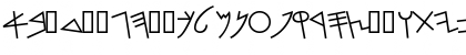 Download PhoenicianMoabite Normal Font Lowercase Preview