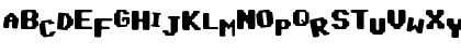 Download pix punk Regular Font Lowercase Preview