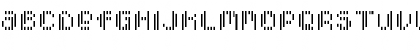 Download Pixcel Vertical Scan Font Lowercase Preview
