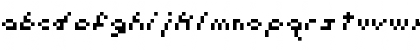 Download Pixel DPF Regular Font Lowercase Preview