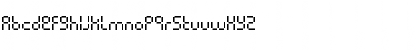 Download Pixel lcd machine Regular Font Lowercase Preview