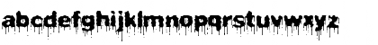 Download Plasma Drip BRK Regular Font Lowercase Preview
