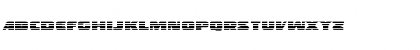 Download Police Cruiser Gradient Regular Font Lowercase Preview