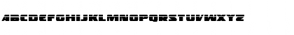 Download Police Cruiser Laser Regular Font Lowercase Preview