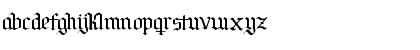 Download Por Siempre G?tica Regular Font Lowercase Preview