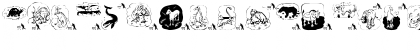 Download Prehistorish Regular Font Lowercase Preview