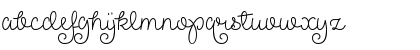 Download Pretty Girls Script Demo Regular Font Lowercase Preview