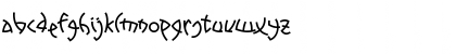 Download Promenades Regular Font Lowercase Preview