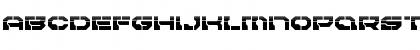 Download Pulsar Class Halftone Regular Font Lowercase Preview