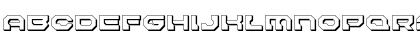 Download Pulsar Class Solid 3D Regular Font Lowercase Preview