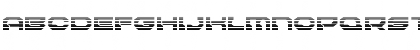 Download Pulsar Class Solid Gradient Regular Font Lowercase Preview