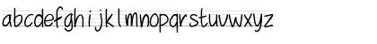 Download PWSchoolScript Medium Font Lowercase Preview