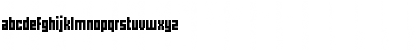 Download pxlxxl Regular Font Lowercase Preview
