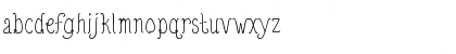 Download Quirky Nots Regular Font Lowercase Preview