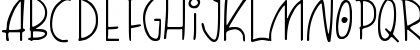 Download Quirky Thins Regular Font Lowercase Preview