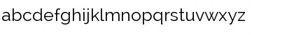 Download Raleway Regular Font Lowercase Preview