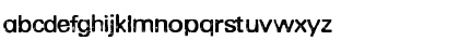 Download Rounded Eroded Regular Font Lowercase Preview