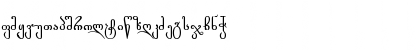 Download Rustaveli_GNT Regular Font Lowercase Preview