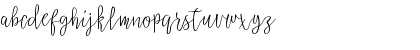 Download Aziya Demo Regular Font Lowercase Preview
