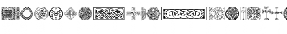 Download Celtic Elements V Regular Font Lowercase Preview