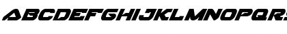 Download Skyhawk Super-Italic Italic Font Lowercase Preview