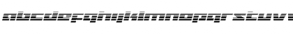 Download Turbo Charge Gradient Italic Italic Font Lowercase Preview