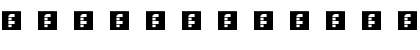 Download UFO-Linksite_13x11 Regular Font Lowercase Preview