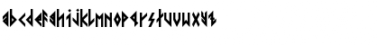 Download VIKING, YOUNGER Runes Bold Regular Font Lowercase Preview