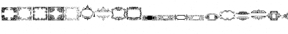 Download Vintage Frames 12 Regular Font Lowercase Preview