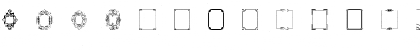 Download Vintage Frames 3 Regular Font Lowercase Preview