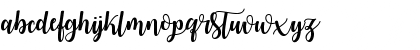 Download Watermelon Script Demo Regular Font Lowercase Preview