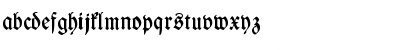 Download WieynckFrakturUNZ1L Bold Font Lowercase Preview