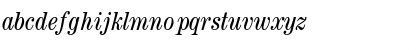 Download CenturyCondSSK Italic Font Lowercase Preview