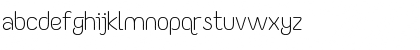 Download Yaahowu Light Regular Font Lowercase Preview