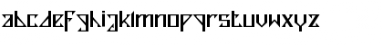 ZEDJ Regular Font Lowercase Preview