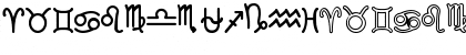 Download Zodiac St Regular Font Lowercase Preview