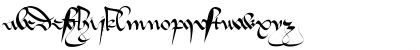 Download 1413 Cursive Regular Font Lowercase Preview