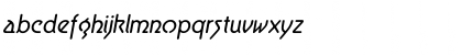 Download Aerolite Italic Regular Font Lowercase Preview