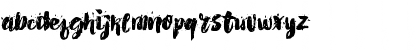 Download AlexDirte Brush Font Regular Font Lowercase Preview