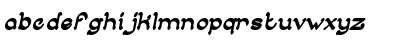 Download ARABIAN KNIGHT Bold Italic Font Lowercase Preview