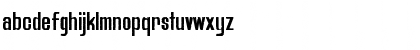 Download Bluefish IRREGULAR DEMO Regular Font Lowercase Preview