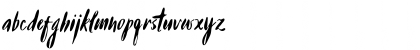 Download Buffy Regular Font Lowercase Preview