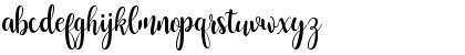 Download Buttercup Sample Regular Font Lowercase Preview