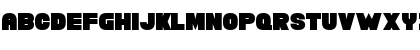 Download Chunky Funks Regular Font Lowercase Preview
