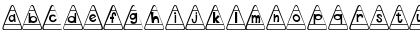 Download DJB Candy Corn Font Regular Font Lowercase Preview