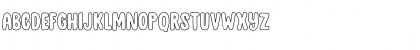 Download DK Cool Daddy Outline Regular Font Lowercase Preview