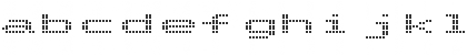 Download Dotrice Expanded Regular Font Lowercase Preview